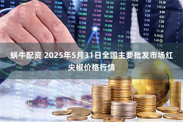 蜗牛配资 2025年5月31日全国主要批发市场红尖椒价格行情