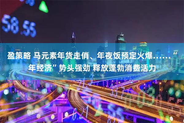盈策略 马元素年货走俏、年夜饭预定火爆……“年经济”势头强劲 释放蓬勃消费活力